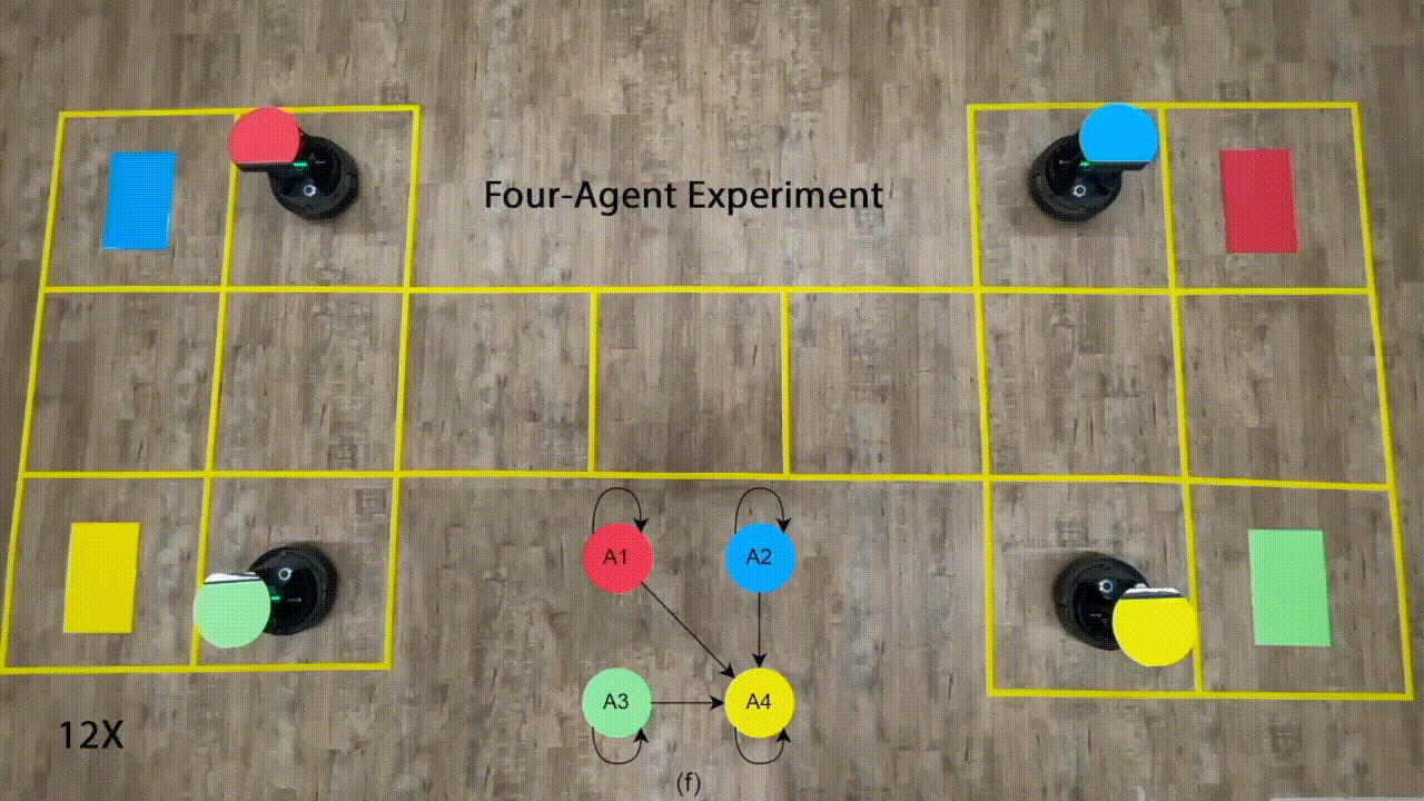 Influence of team interactions on multi-robot cooperation: A relational network perspective